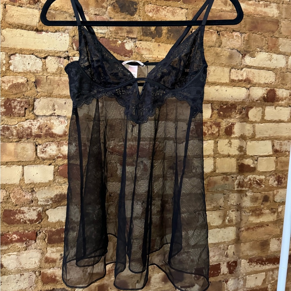 Baby doll lingerie top